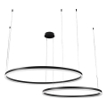 LED Dimmable chandelier on a string LED/128W/230V 3000-6500K d. 100 cm + remote control