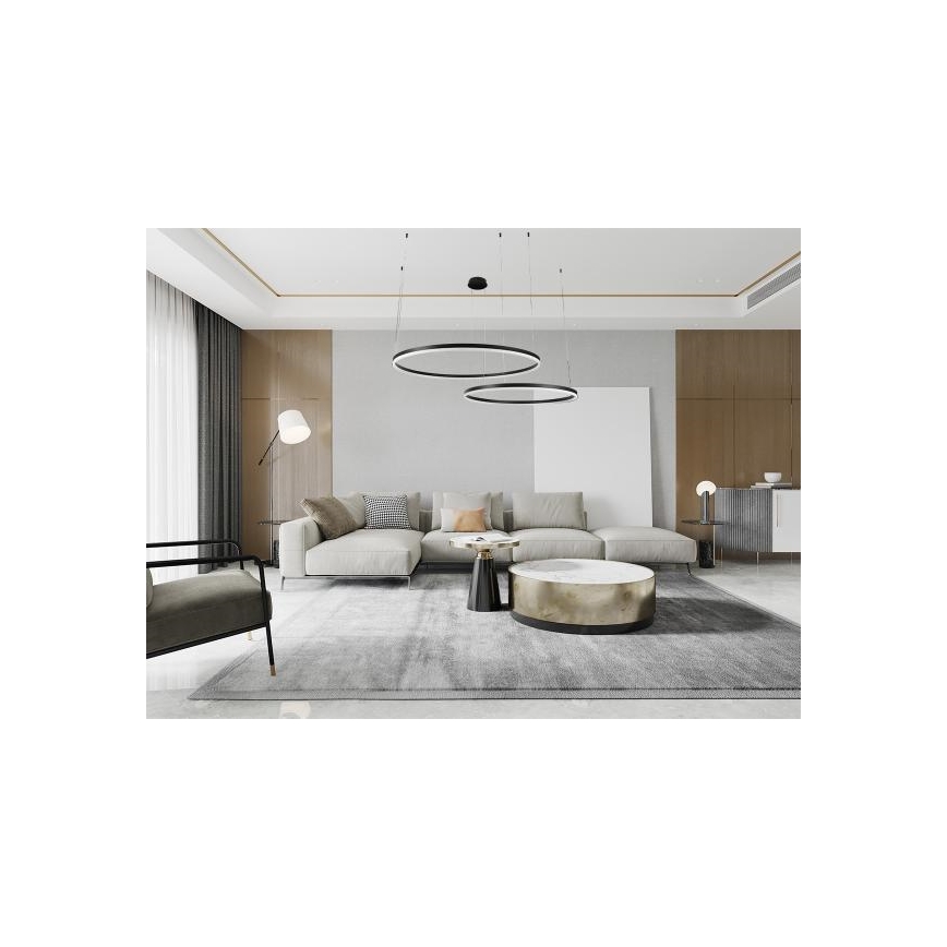 LED Dimmable chandelier on a string LED/128W/230V 3000-6500K + remote control