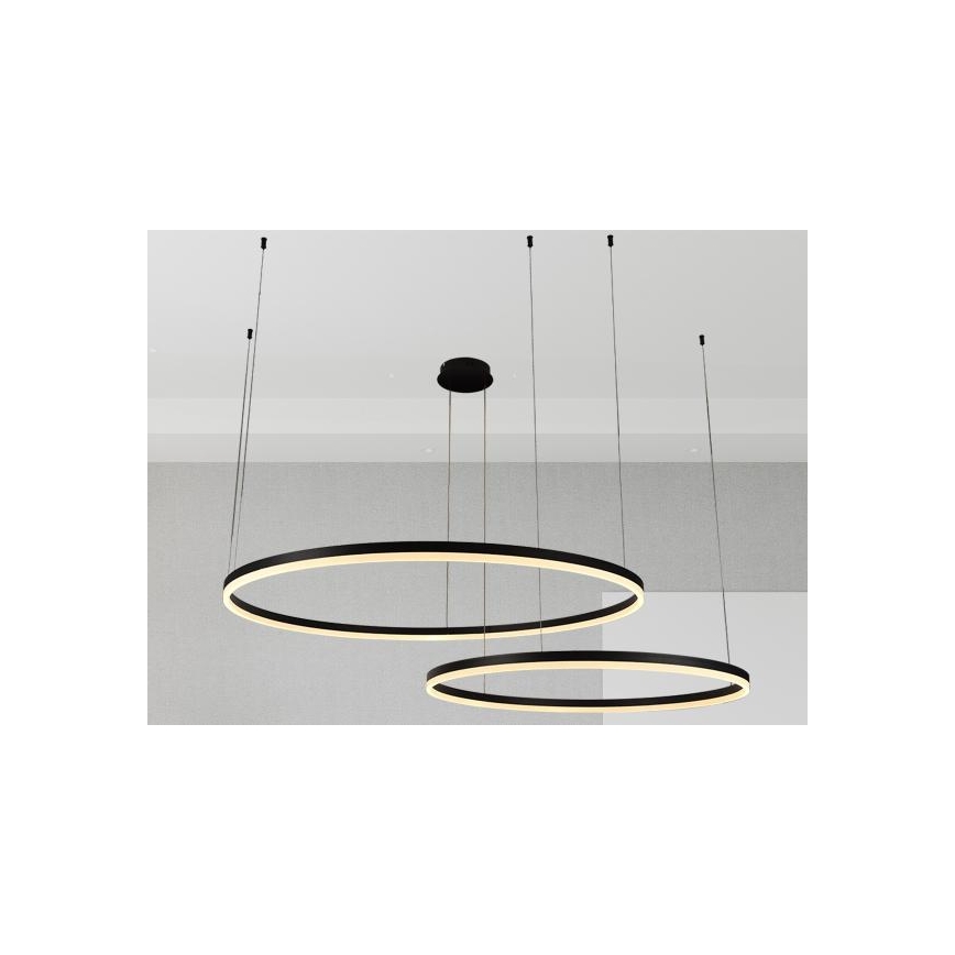 LED Dimmable chandelier on a string LED/128W/230V 3000-6500K + remote control
