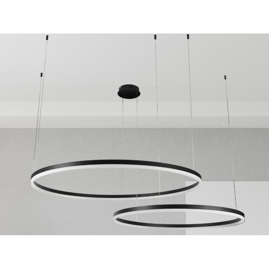 LED Dimmable chandelier on a string LED/128W/230V 3000-6500K + remote control