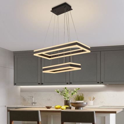 LED Dimmable chandelier on a string LED/130W/230V 3000-6500K + remote control