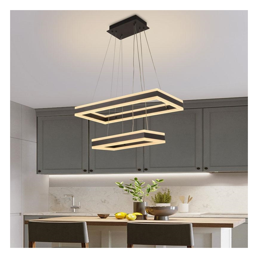 LED Dimmable chandelier on a string LED/130W/230V 3000-6500K + remote control