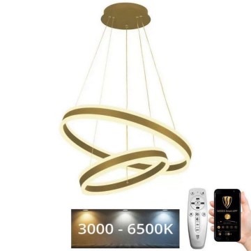 LED Dimmable chandelier on a string LED/135W/230V 3000-6500K + remote control