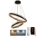 LED Dimmable chandelier on a string LED/140W/230V 3000-6500K d. 60 cm + remote control