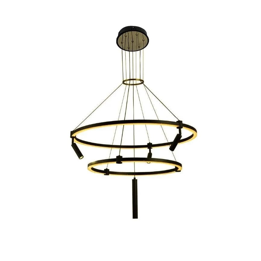 LED Dimmable chandelier on a string LED/140W/230V 3000-6500K + remote control