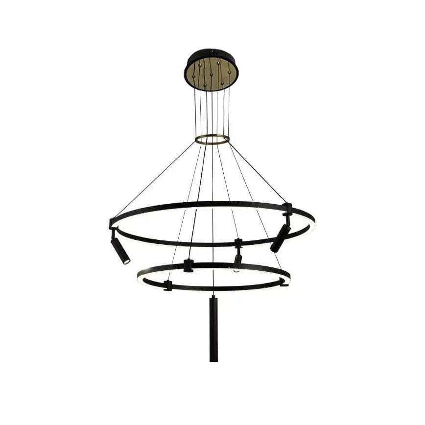 LED Dimmable chandelier on a string LED/140W/230V 3000-6500K + remote control