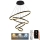 LED Dimmable chandelier on a string LED/165W/230V 3000-6500K d. 80 cm + remote control