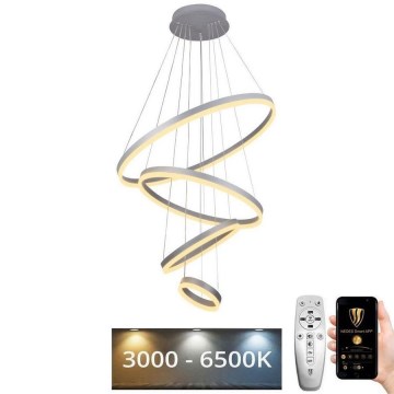 LED Dimmable chandelier on a string LED/165W/230V 3000-6500K d. 80 cm + remote control