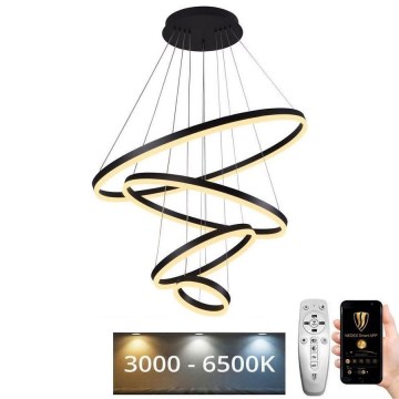 LED Dimmable chandelier on a string LED/165W/230V 3000-6500K + remote control