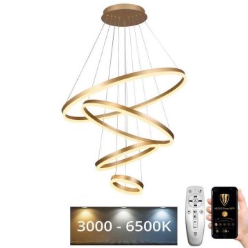 LED Dimmable chandelier on a string LED/165W/230V 3000-6500K + remote control