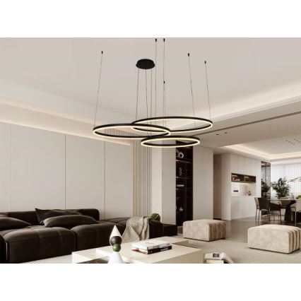 LED Dimmable chandelier on a string LED/170W/230V 3000-6500K + remote control