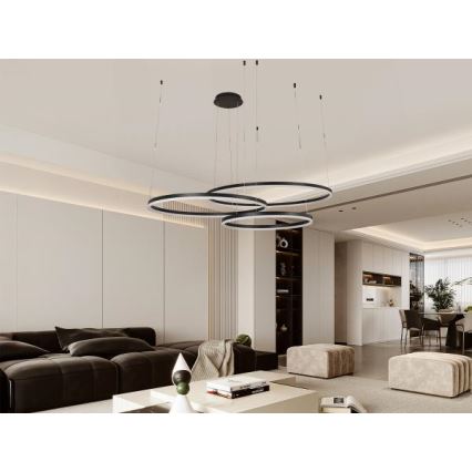 LED Dimmable chandelier on a string LED/170W/230V 3000-6500K + remote control