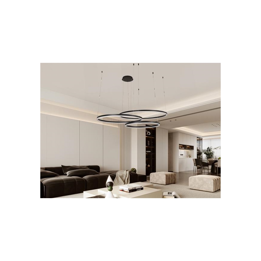 LED Dimmable chandelier on a string LED/170W/230V 3000-6500K + remote control
