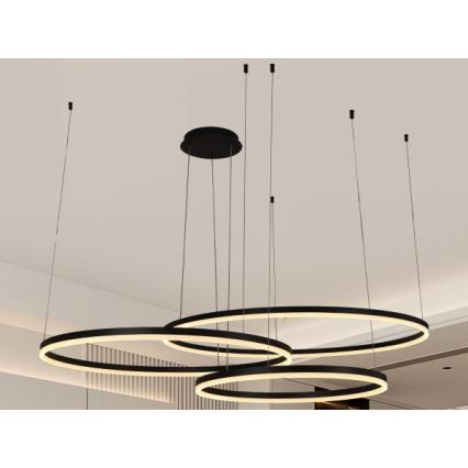 LED Dimmable chandelier on a string LED/170W/230V 3000-6500K + remote control