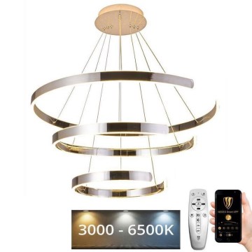 LED Dimmable chandelier on a string LED/220W/230V 3000-6500K + remote control