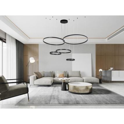 LED Dimmable chandelier on a string LED/220W/230V 3000-6500K + remote control
