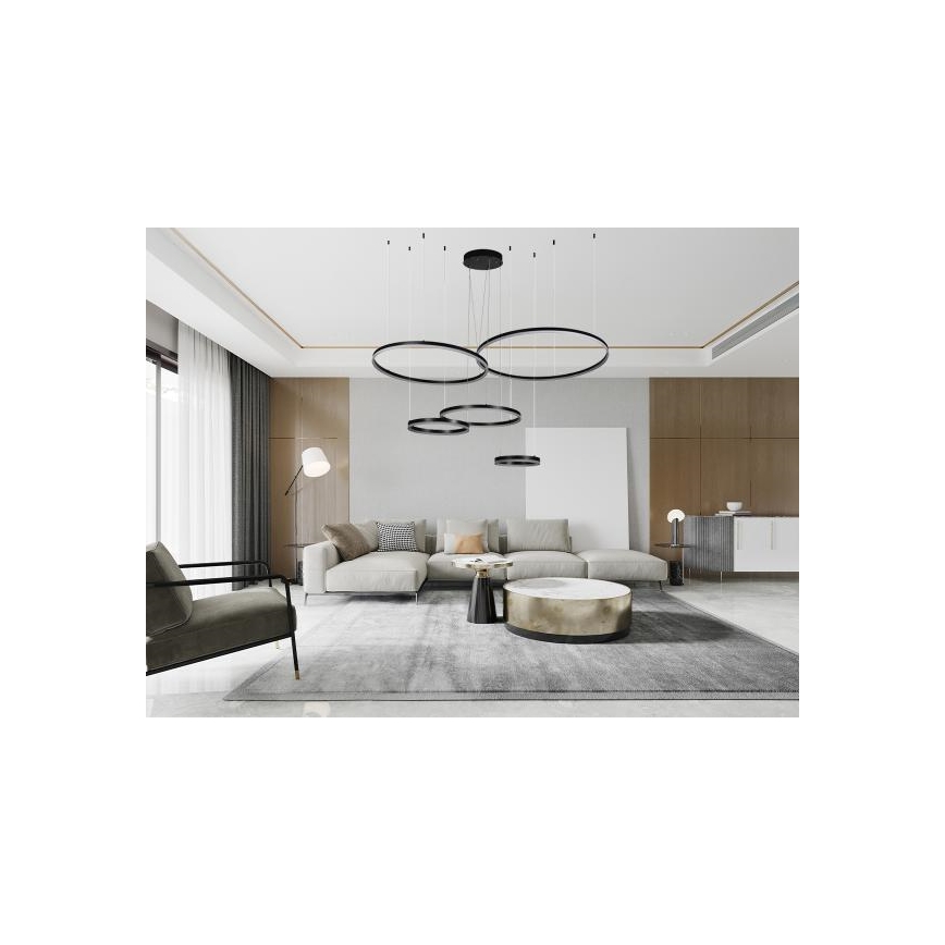 LED Dimmable chandelier on a string LED/220W/230V 3000-6500K + remote control