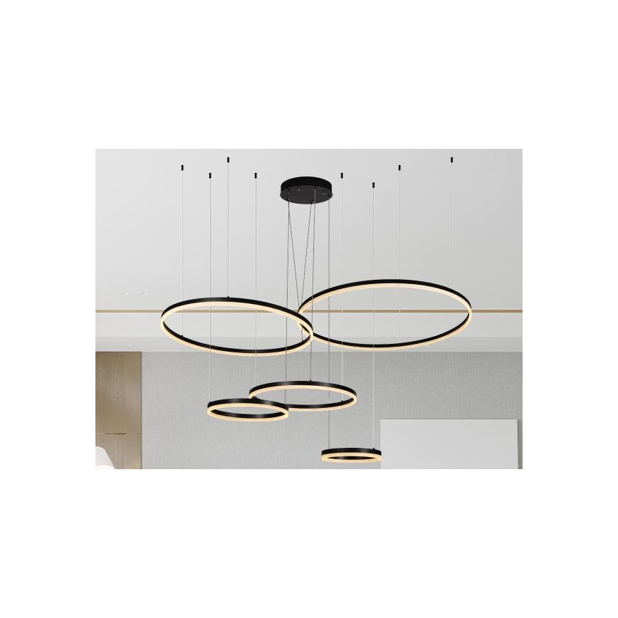 LED Dimmable chandelier on a string LED/220W/230V 3000-6500K + remote control