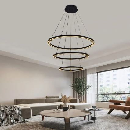 LED Dimmable chandelier on a string LED/235W/230V 3000-6500K + remote control