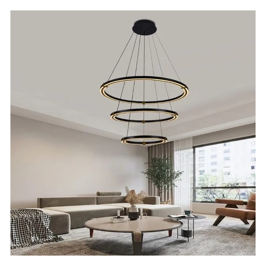 LED Dimmable chandelier on a string LED/235W/230V 3000-6500K + remote control