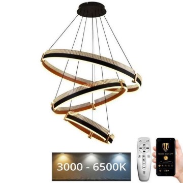 LED Dimmable chandelier on a string LED/240W/230V 3000-6500K + remote control