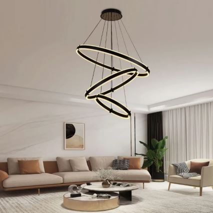 LED Dimmable chandelier on a string LED/250W/230V 3000-6500K + remote control
