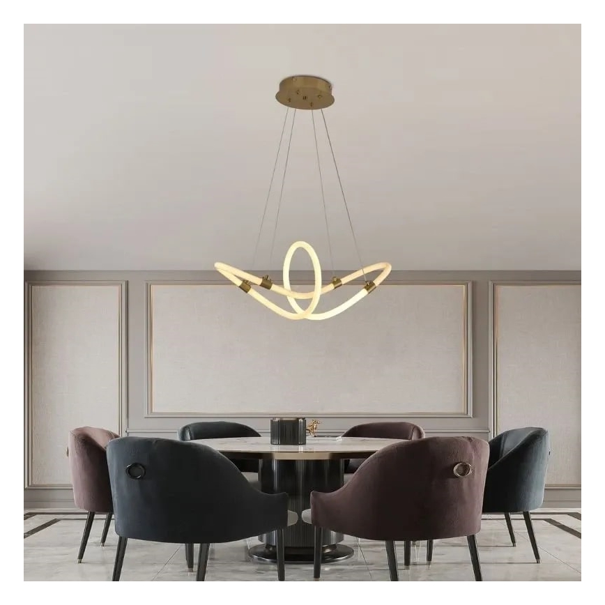LED Dimmable chandelier on a string LED/25W/230V 3000-6500K + remote control