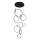LED Dimmable chandelier on a string LED/290W/230V 3000-6500K + remote control