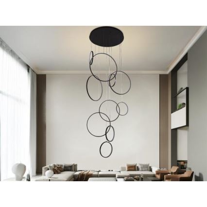 LED Dimmable chandelier on a string LED/290W/230V 3000-6500K + remote control