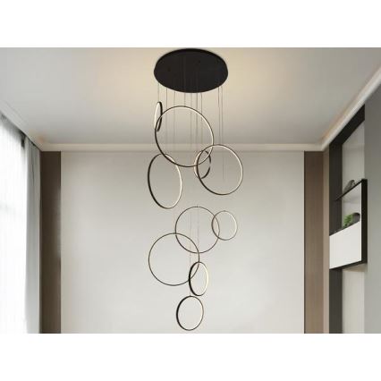 LED Dimmable chandelier on a string LED/290W/230V 3000-6500K + remote control