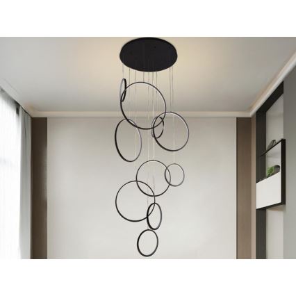 LED Dimmable chandelier on a string LED/290W/230V 3000-6500K + remote control