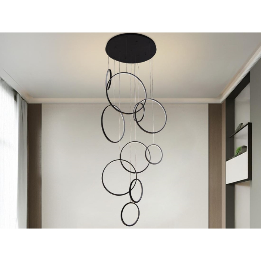 LED Dimmable chandelier on a string LED/290W/230V 3000-6500K + remote control