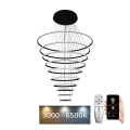 LED Dimmable chandelier on a string LED/365W/230V 3000-6500K + remote control