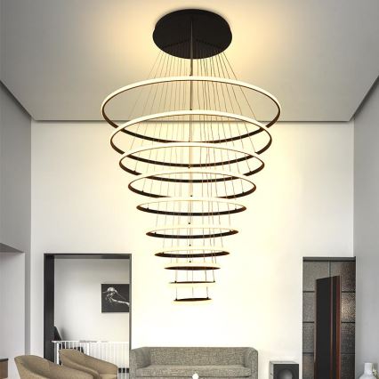 LED Dimmable chandelier on a string LED/365W/230V 3000-6500K + remote control