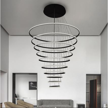 LED Dimmable chandelier on a string LED/365W/230V 3000-6500K + remote control