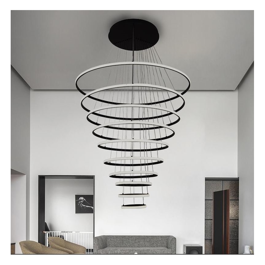 LED Dimmable chandelier on a string LED/365W/230V 3000-6500K + remote control
