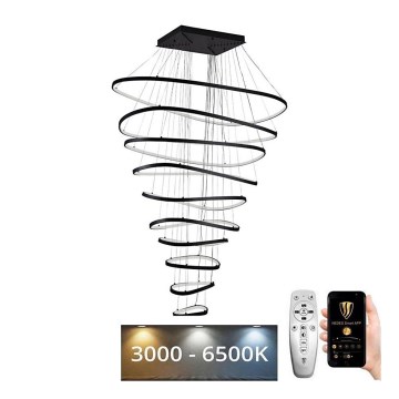 LED Dimmable chandelier on a string LED/370W/230V 3000-6500K + remote control