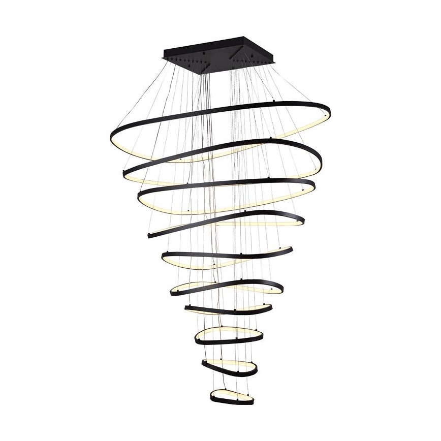 LED Dimmable chandelier on a string LED/370W/230V 3000-6500K + remote control