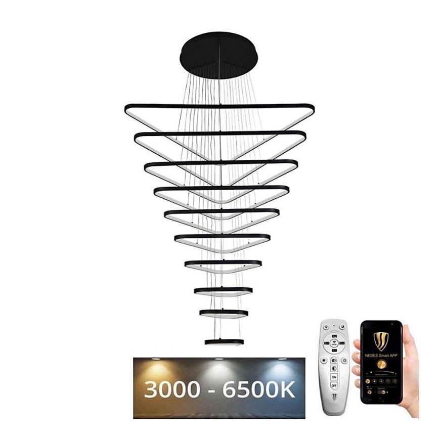 LED Dimmable chandelier on a string LED/385W/230V 3000-6500K + remote control