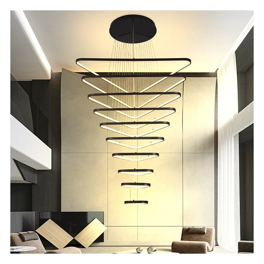 LED Dimmable chandelier on a string LED/385W/230V 3000-6500K + remote control