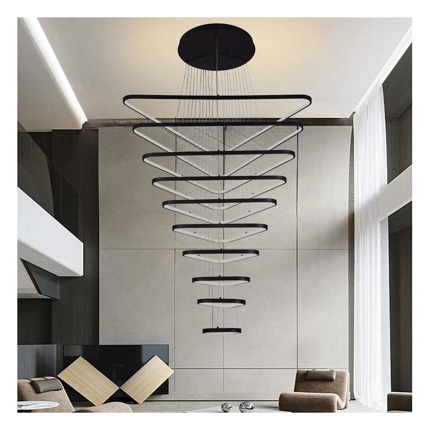LED Dimmable chandelier on a string LED/385W/230V 3000-6500K + remote control