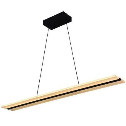 LED Dimmable chandelier on a string LED/40W/230V 3000-6500K black + remote control
