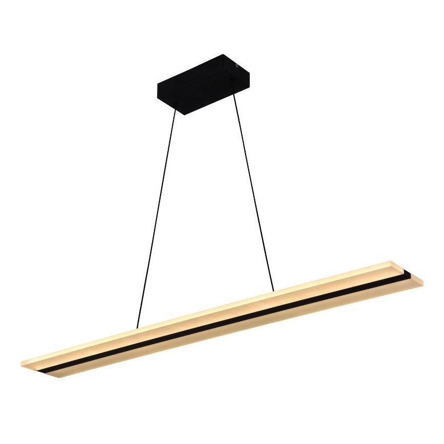 LED Dimmable chandelier on a string LED/40W/230V 3000-6500K black + remote control