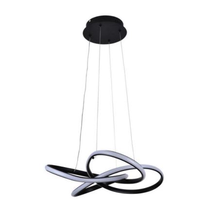 LED Dimmable chandelier on a string LED/40W/230V 3000-6500K black + remote control