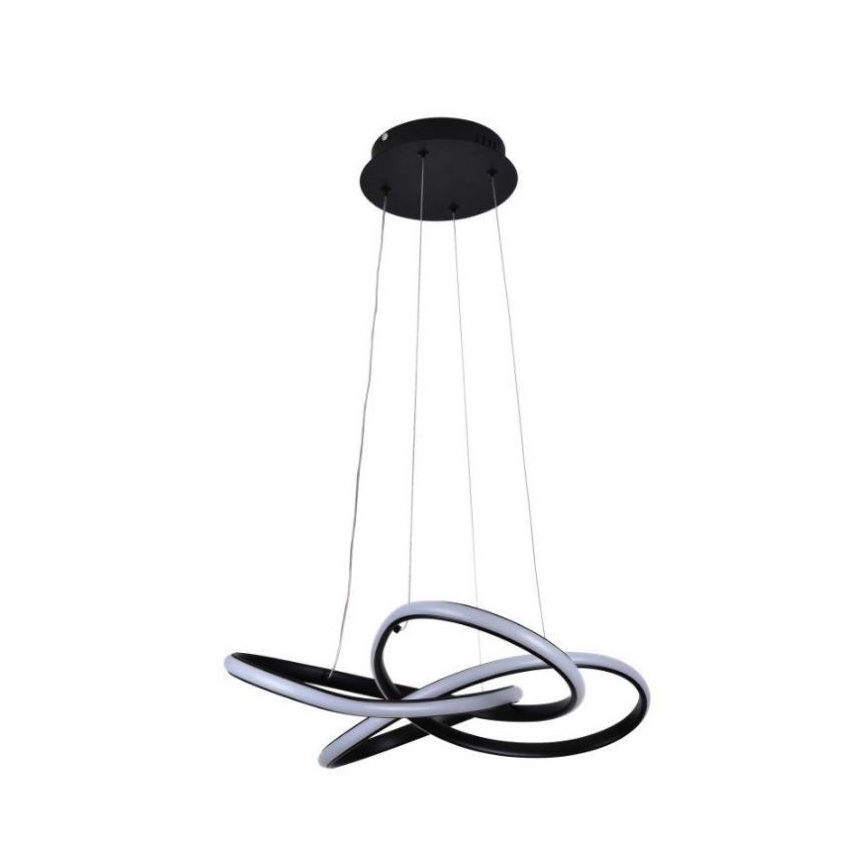 LED Dimmable chandelier on a string LED/40W/230V 3000-6500K black + remote control