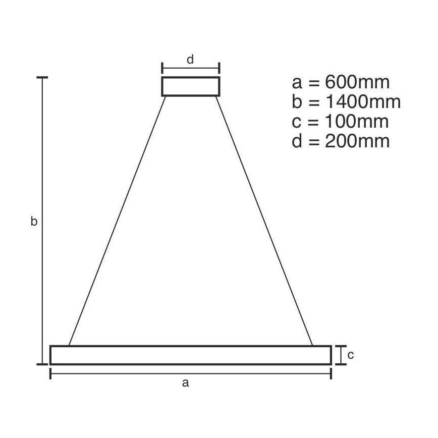 LED Dimmable crystal chandelier on a string LED/40W/230V 3000-6500K chrome/gold + remote control