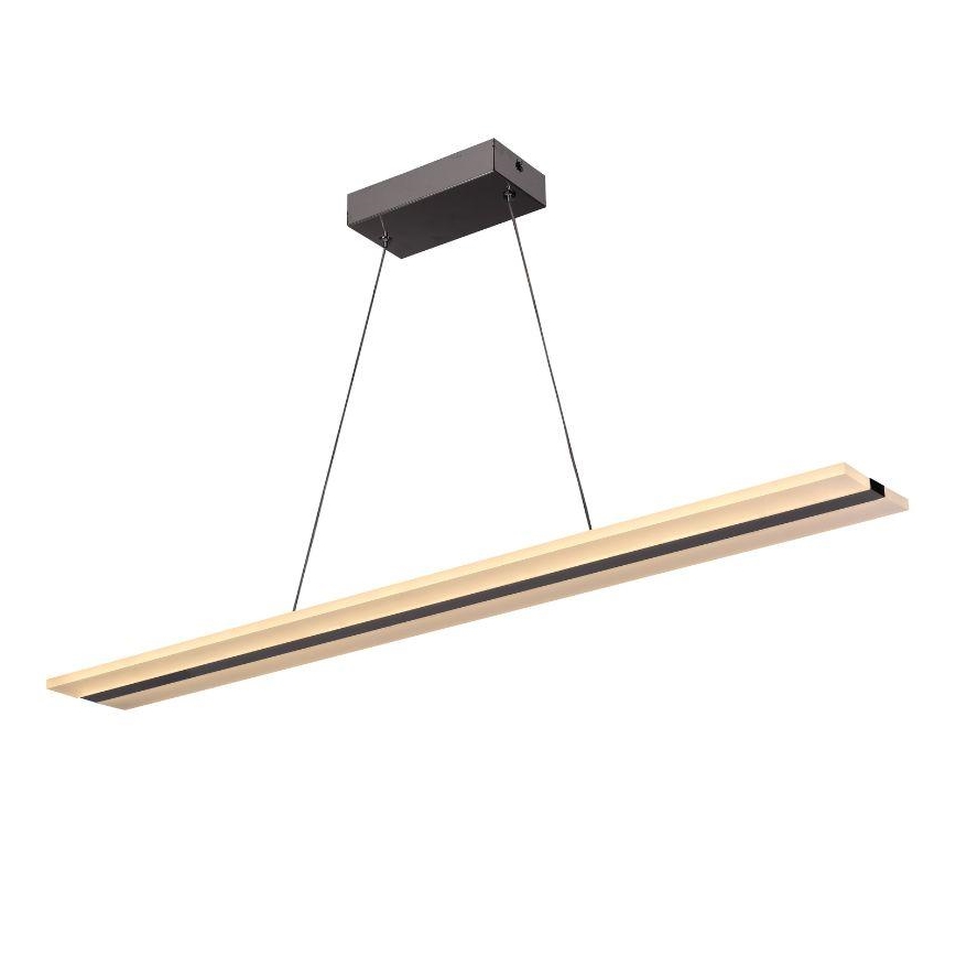LED Dimmable chandelier on a string LED/40W/230V 3000-6500K chrome + remote control