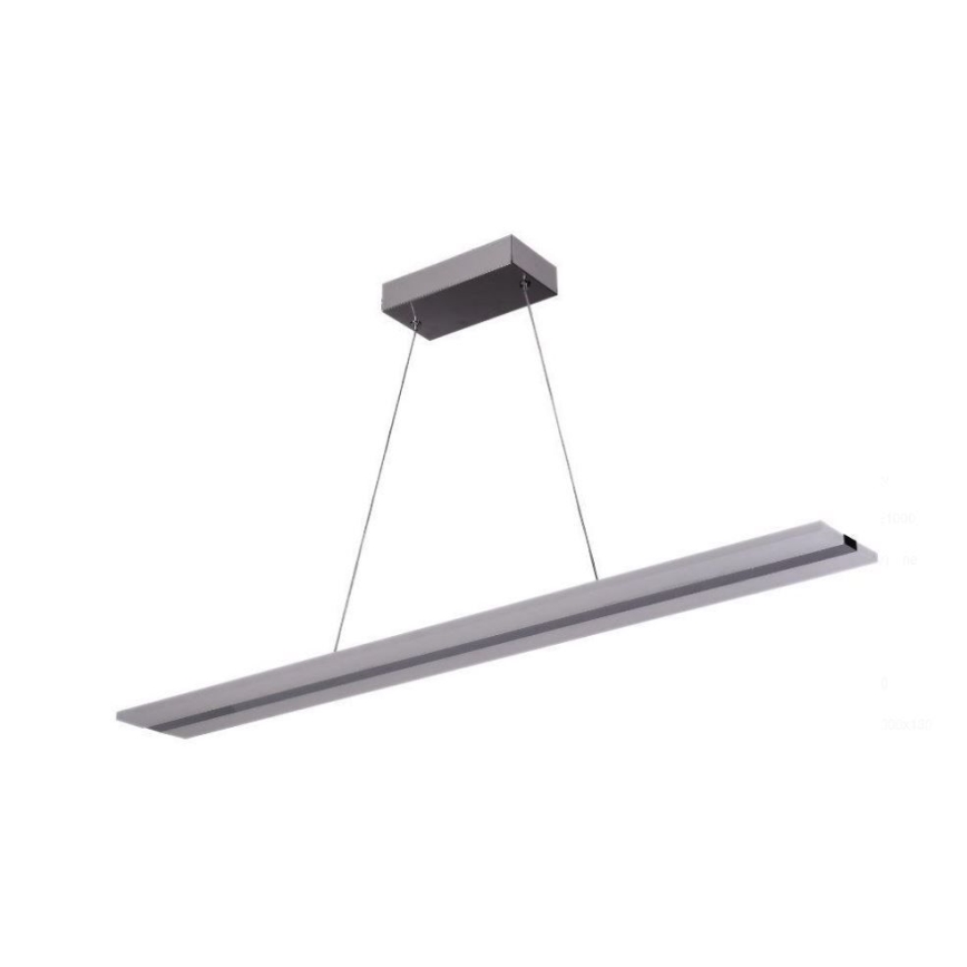 LED Dimmable chandelier on a string LED/40W/230V 3000-6500K chrome + remote control