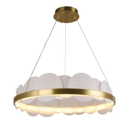 LED Dimmable chandelier on a string LED/40W/230V 3000-6500K gold + remote control