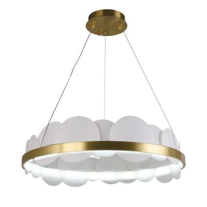 LED Dimmable chandelier on a string LED/40W/230V 3000-6500K gold + remote control